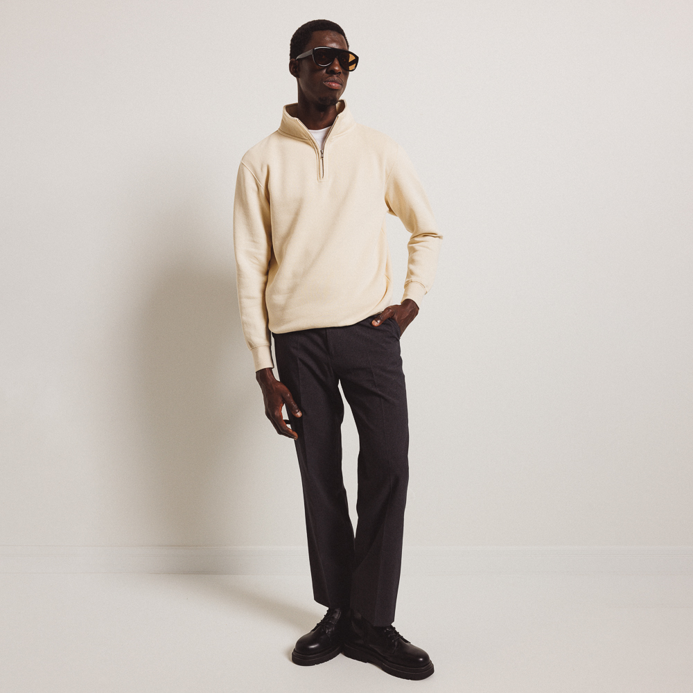 Unisex Premium Quarter Zip Sweatshirt | Lane Seven LS14014