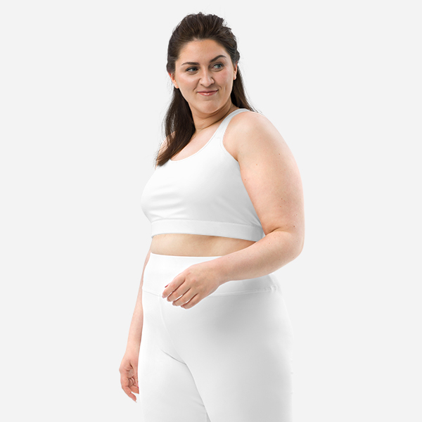 All-Over Print Sports Bra