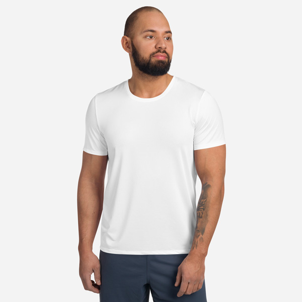 All-Over Print Men's Athletic T-Shirt