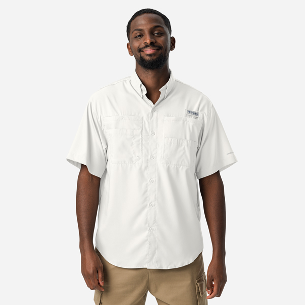 Men's Columbia Short Sleeve Button Shirt