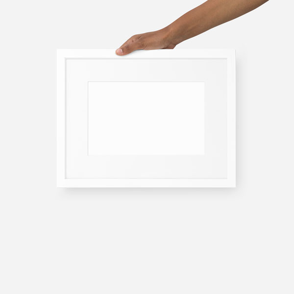 Matte Paper Framed Poster With Mat (in)